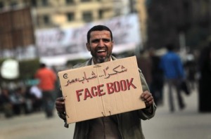 Does it help us understand what is going on in the Middle East if we treat the idea of a "Facebook revolution" as a meme?